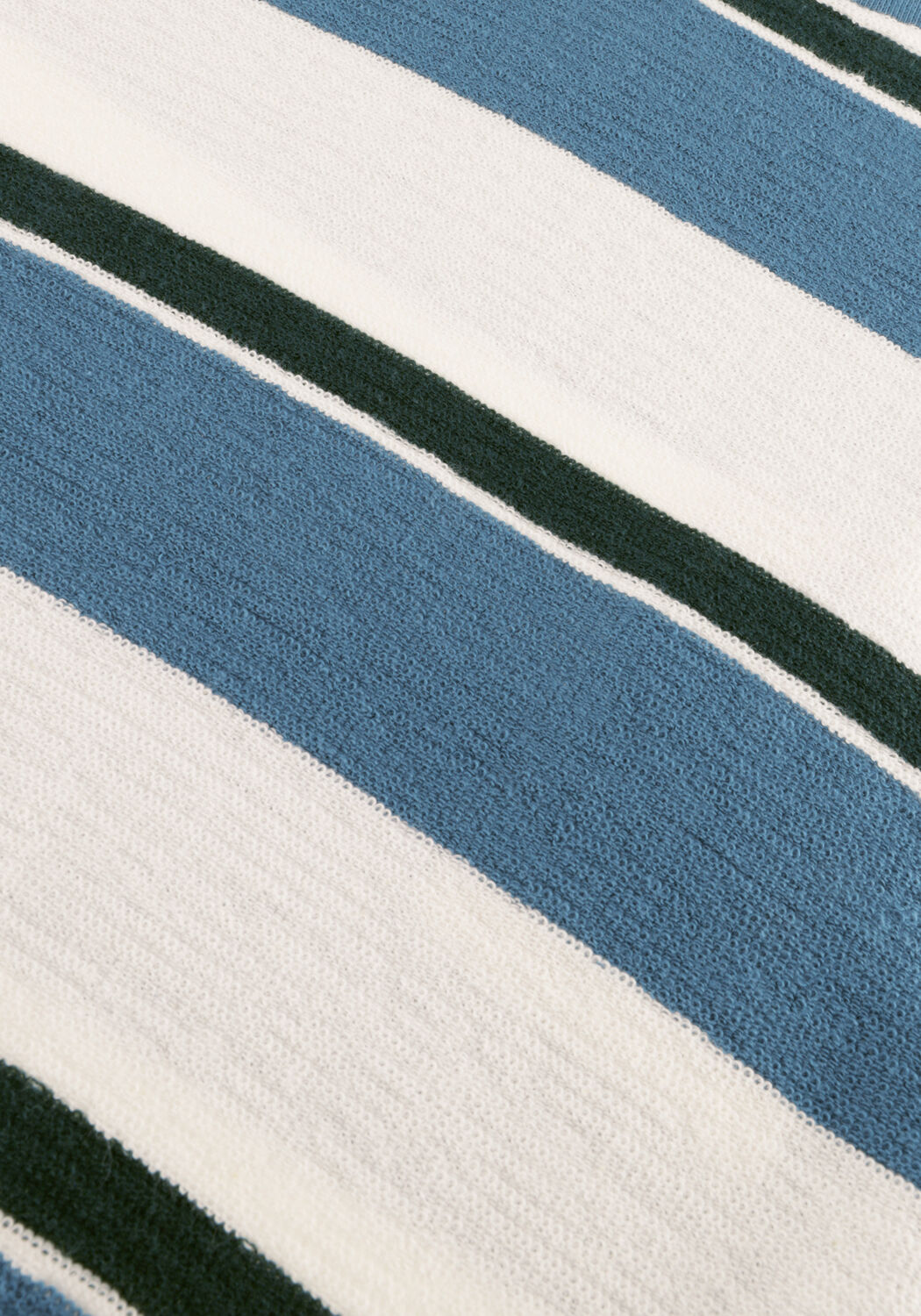 Blaue ANERKJENDT T-shirt AKKIKKI S/S STRIPE FROTTE - large