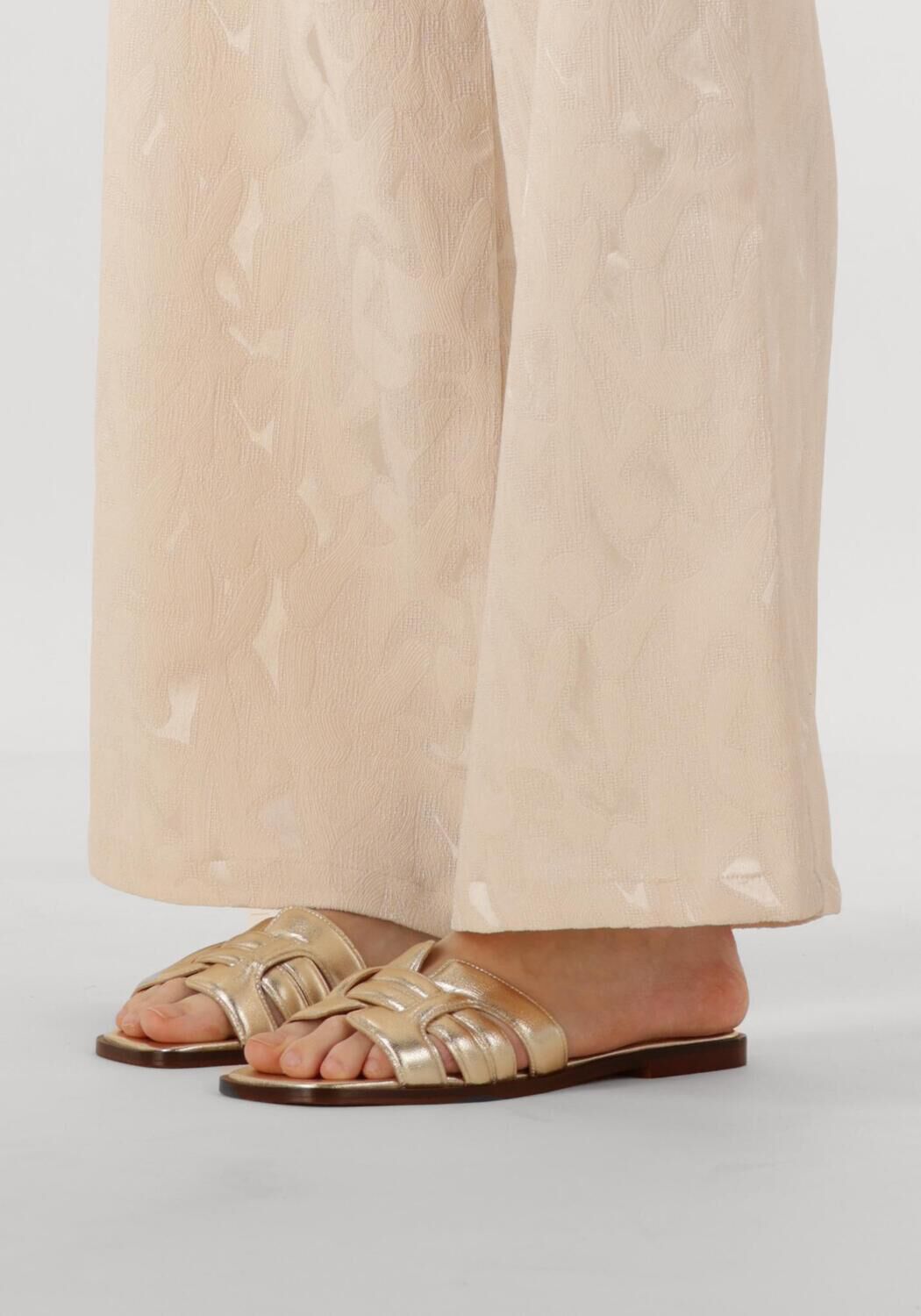 Goldfarbene NOTRE-V Pantolette AS-14135 - large