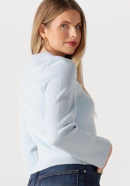 Blaue Y.A.S. Strickjacke YASEENA LS KNIT CARDIGAN - large