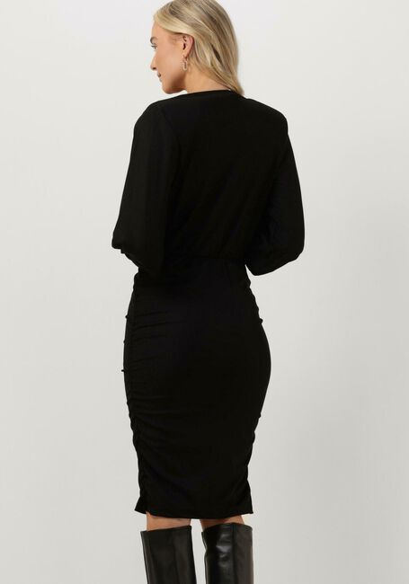 Schwarze GESTUZ Midikleid UMINAGZ DRESS - large