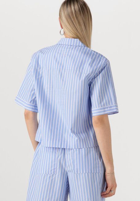 Hellblau ROUGE EDIT Blusen ROUSHONA 2/4 RESORT COLLAR SHIRT - large