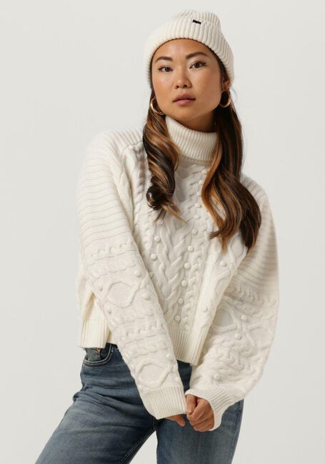Ecru IDANO Rollkragenpullover GASPARINE - large
