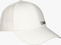 Weiße CALVIN KLEIN Kappe SIDE LOGO CAP - medium