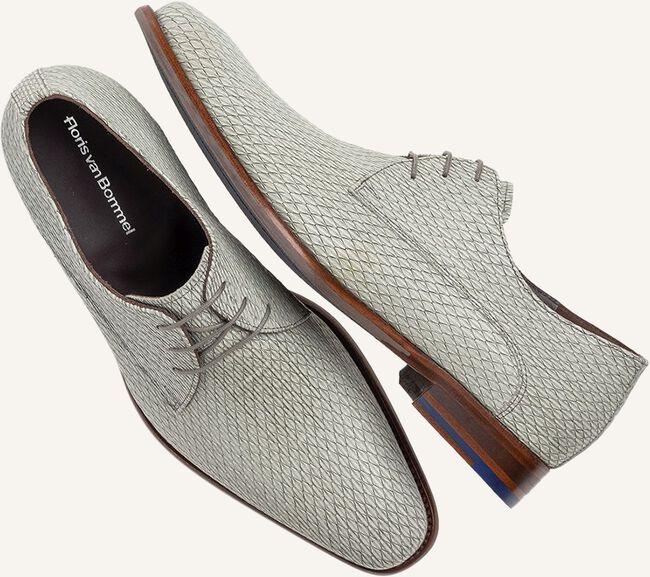 Graue FLORIS VAN BOMMEL Business Schuhe SFM-30338 Omoda