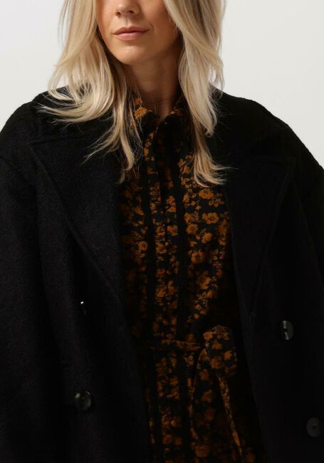Schwarze Y.A.S. Mäntel YASMILA LS WOOL MIX COAT S.NOOS - large