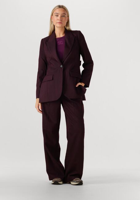 Bordeaux CO'COUTURE Weite Hose ALMIRA PLEAT LONG PANT - large