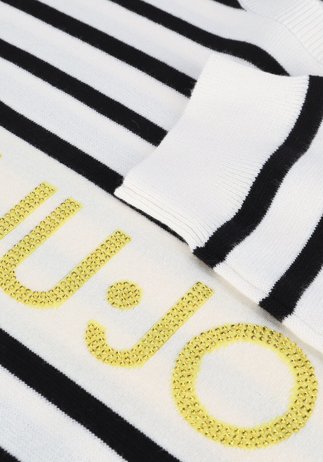 Wei&szlig;e LIU JO Pullover MAGLIA CHIUSA M/L PORTALOGO - large