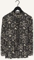 Schwarze VANILIA Blusen IKAT GATHERED Schwarze VANILIA Blusen IKAT GATHERED - medium