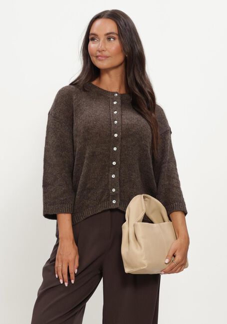 Braune MODSTR&Ouml;M Pullover & Cardigans BAILORMD CARDIGAN - large