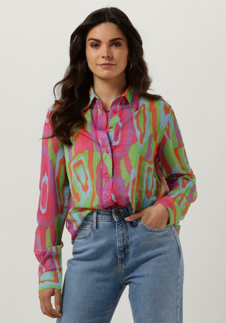 Mehrfarbige/Bunte EST'SEVEN Bluse EST'CW BLOUSE COLOR REBEL - large