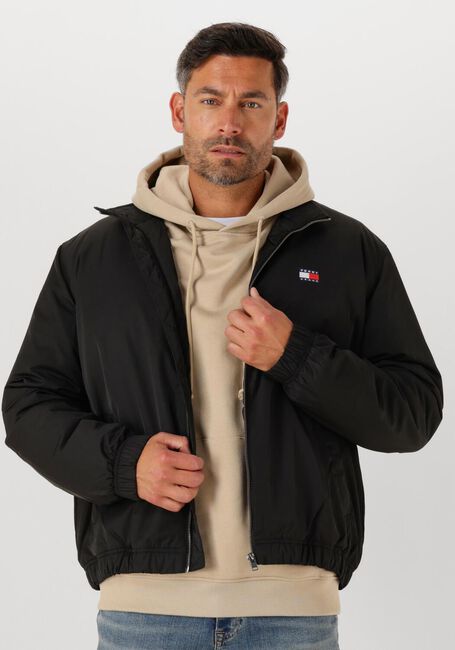 Schwarze TOMMY JEANS Jack TJM ESSENTIAL PADDED JACKET EXT - large
