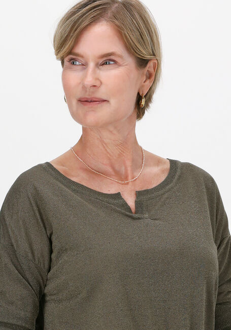 Grüne MOS MOSH Top KIARA 3/4 BLOUSE - large