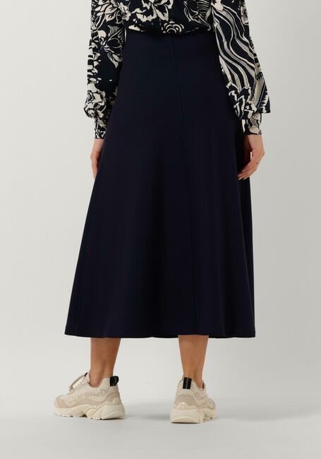 Dunkelblau VANILIA Midirock DOUBLE PUNTO MIDI SKIRT - large