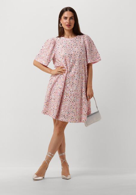 Hell-Pink Y.A.S. Minikleid YASPRIMA SS DRESS - large