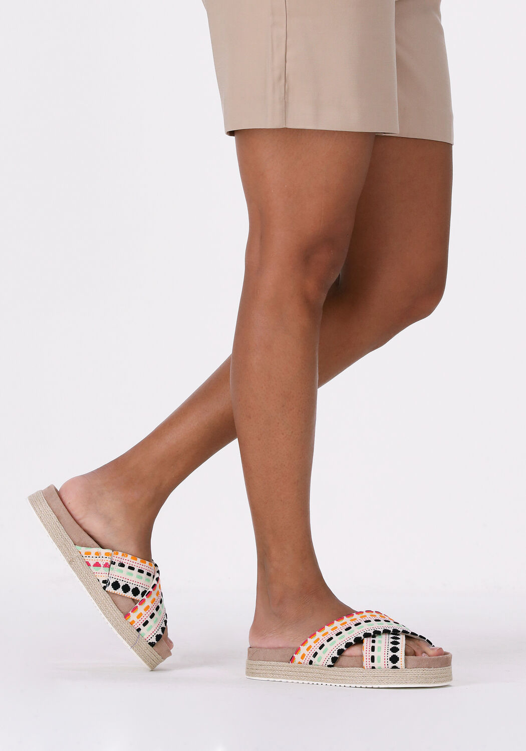 Mehrfarbige Bunte TOMS Pantolette PALOMA Omoda