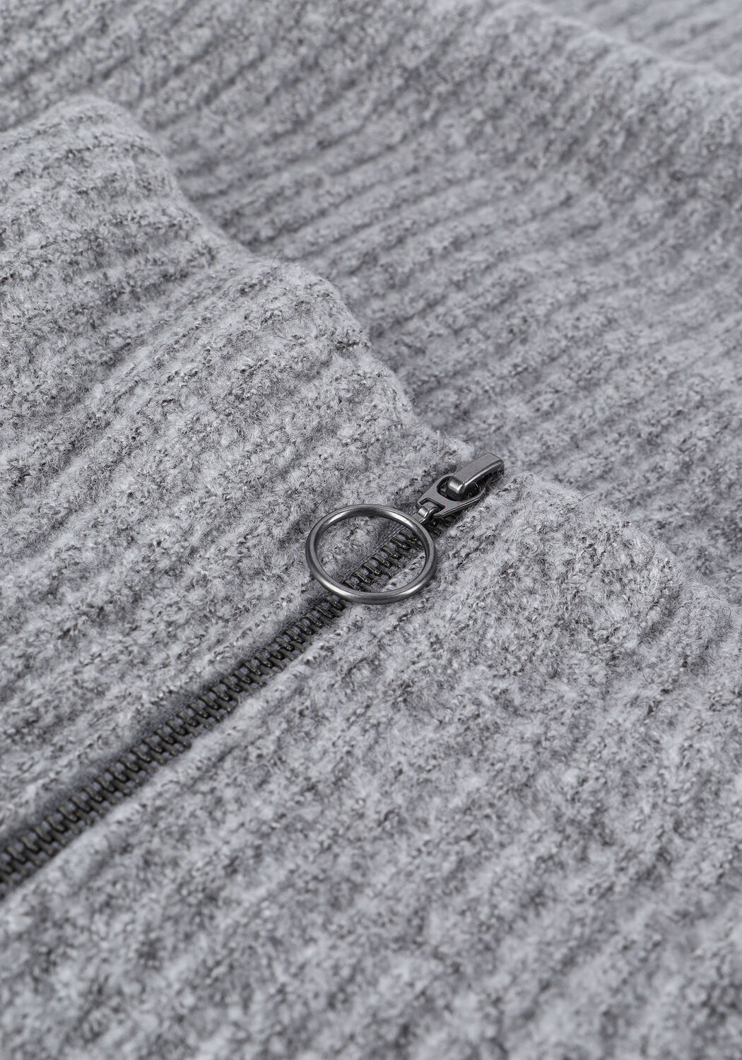 Graue OBJECT Pullover RACHEL LS KNIT PULLOVER - large