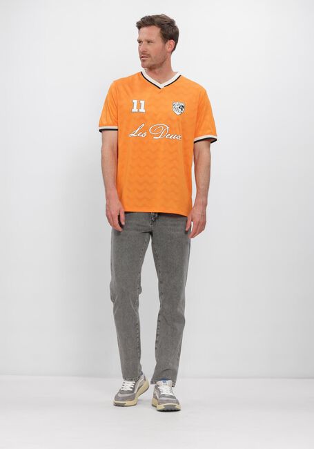 Orangene LES DEUX Polo-Shirt NETHERLAND FOOTBALL JERSEY - large