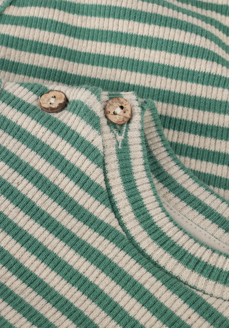 Grüne PLAY UP Strampler STRIPED RIB BODY - large