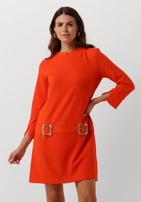 Orangene ANA ALCAZAR Minikleid A DRESS LEO CLASP - large
