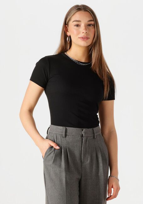 Schwarze NOTRE-V T-shirt NV-FARAH - large
