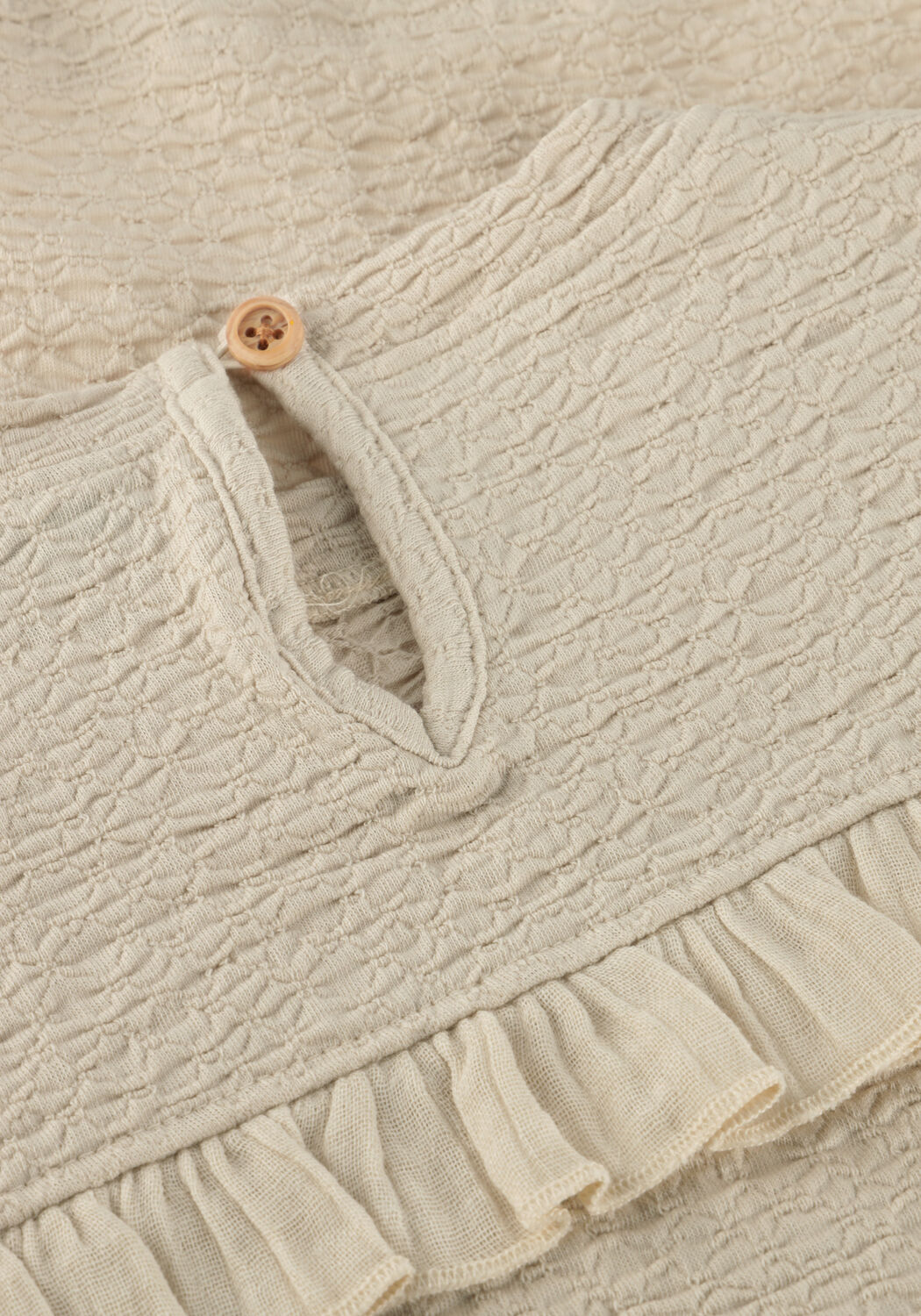 Ecru DAILY7 Blusen LONGSLEEVE RUFFLE - large