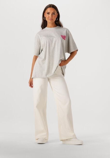 Graue CATWALK JUNKIE T-shirt OVERSIZED GRAPHIC TSHIRT - large