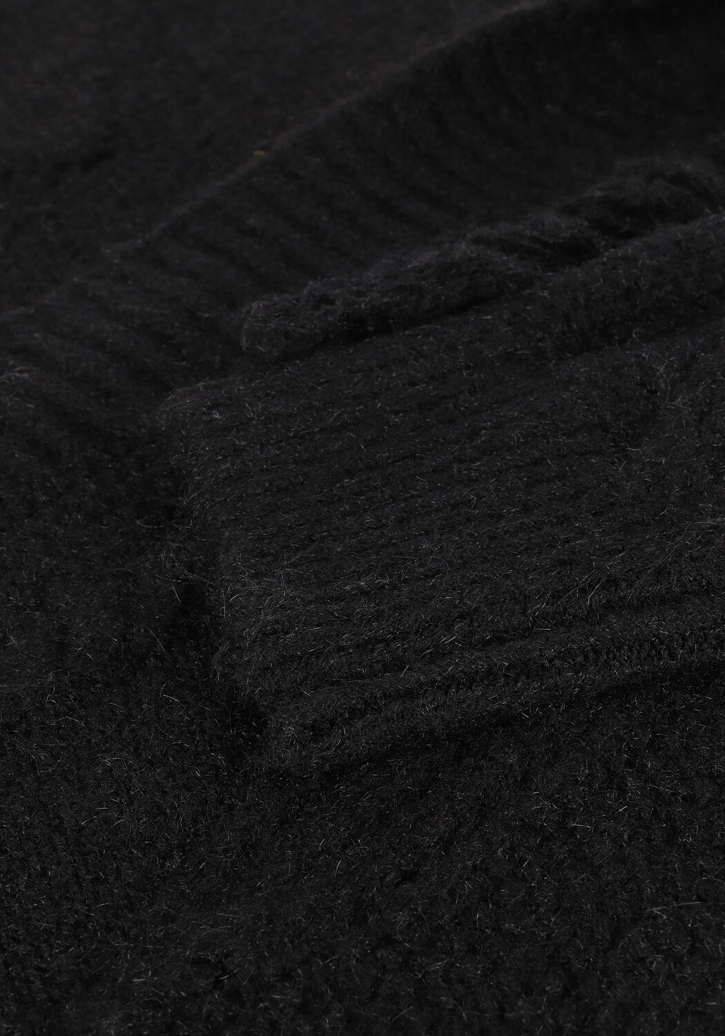 Schwarze SILVIAN HEACH Strickjacke LONG CARDIGAN CLEVELAND - large