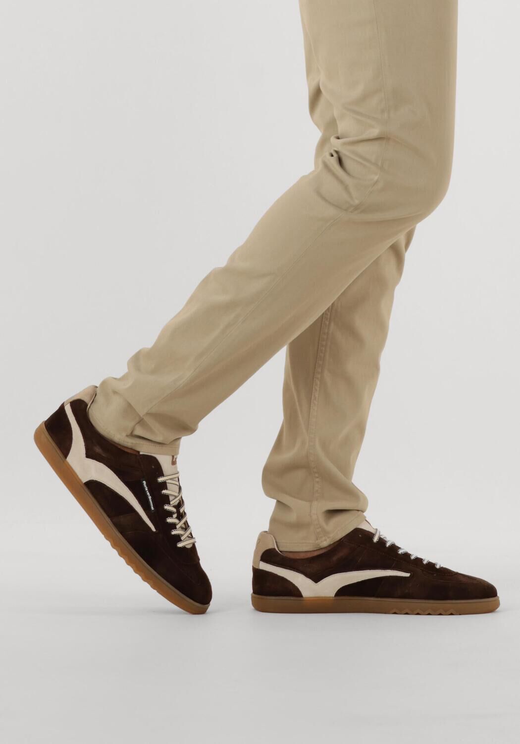 Braune FLORIS VAN BOMMEL Sneaker Low SFM-10224 DE ZALER - large