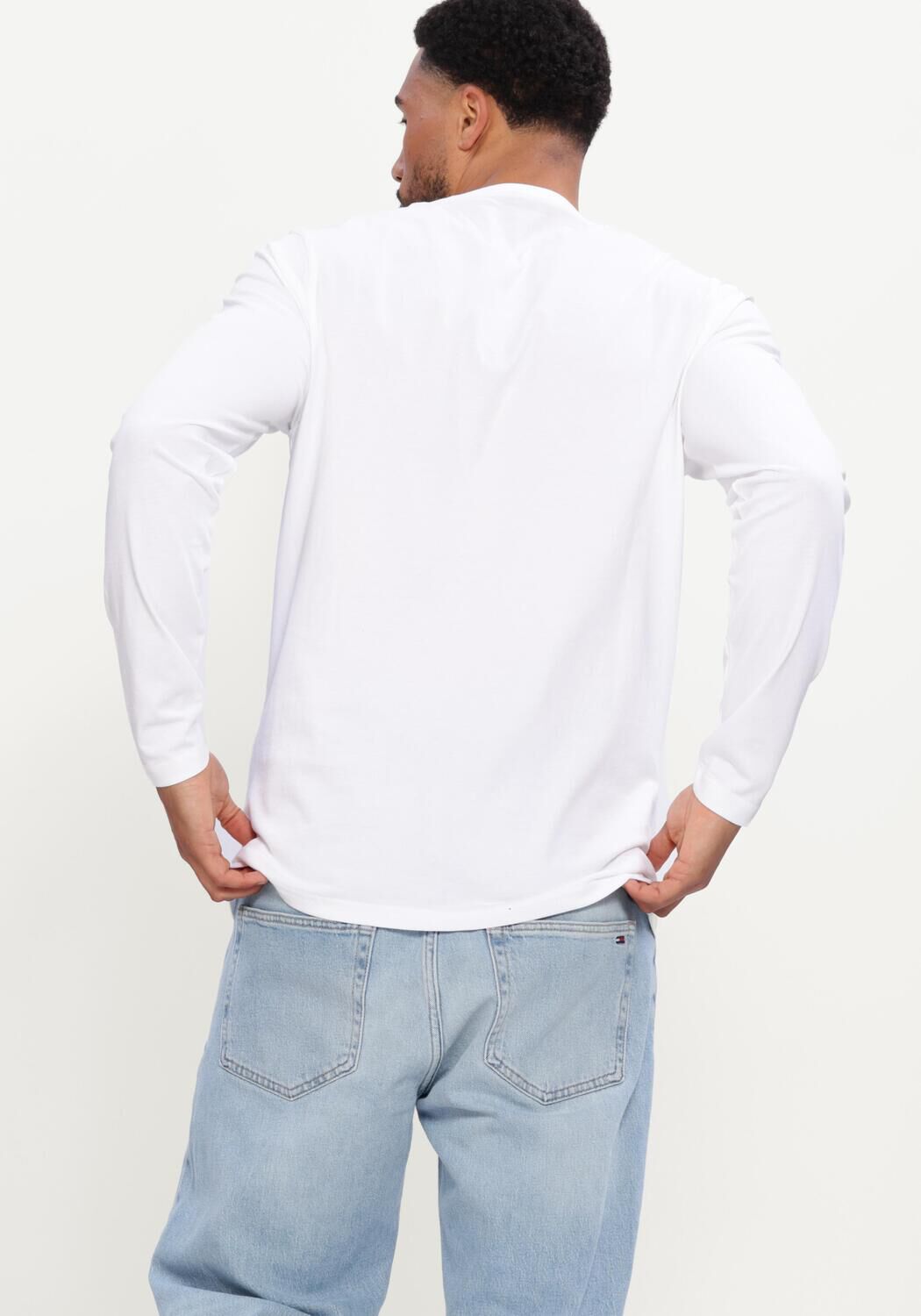 Wei&szlig;e LYLE & SCOTT T-shirt PLAIN L/S T-SHIRT - large