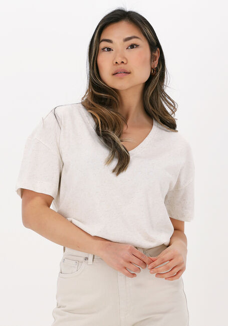 Sand SIMPLE T-shirt JERSEY TOP - large