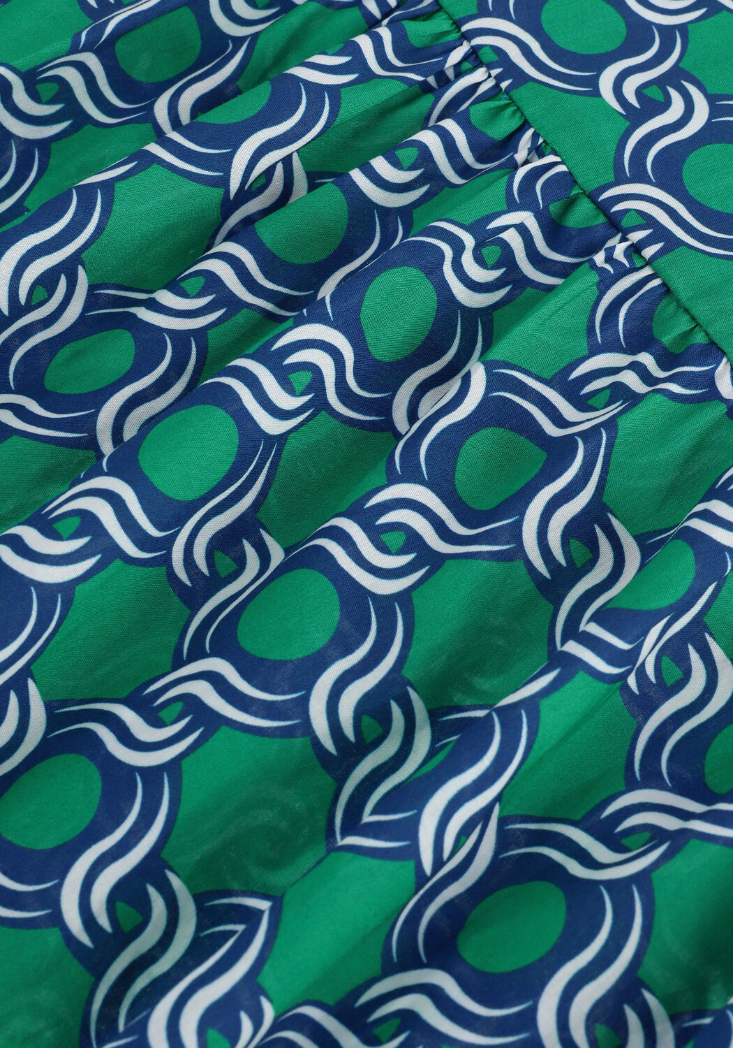 Gr&uuml;ne DEA KUDIBAL Minikleid KINDRA NS (CO) - DRESS WITH BALLOON SLEEVES - large