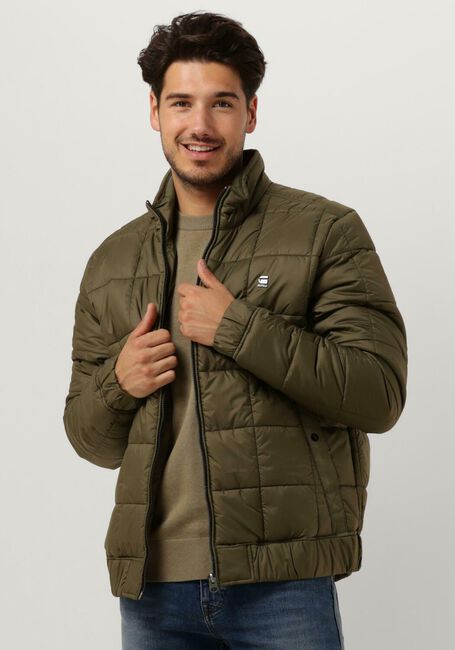 Grüne G-STAR RAW Wattierte Jack MEEFIC QUILTED JKT - large