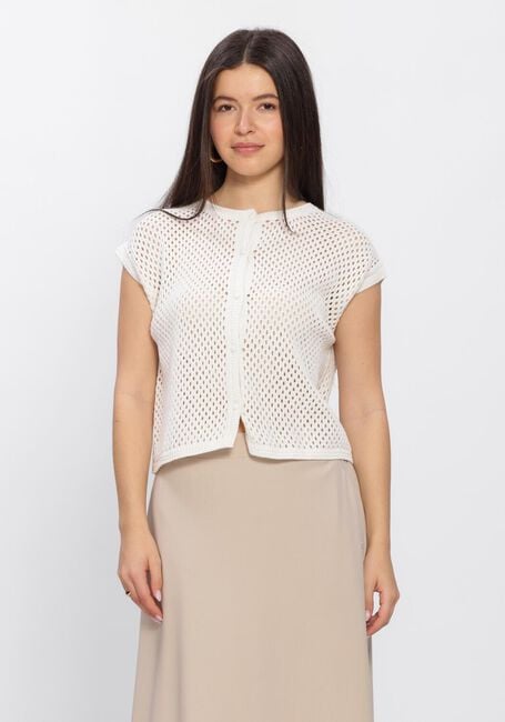 Wei&szlig;e AIMEE THE LABEL Tops & T-shirts NOA KNITTED TOP - large