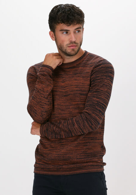 Orangene DSTREZZED Pullover CREW POPCORN MELANGE - large