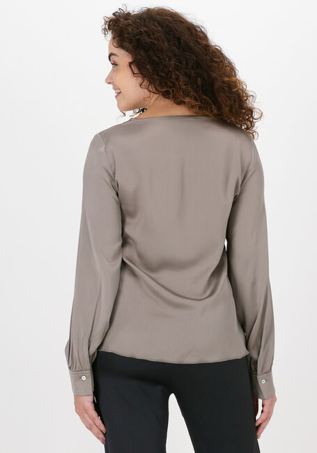 Taupe BELLAMY Top MAUD LONG SLEEVE - large