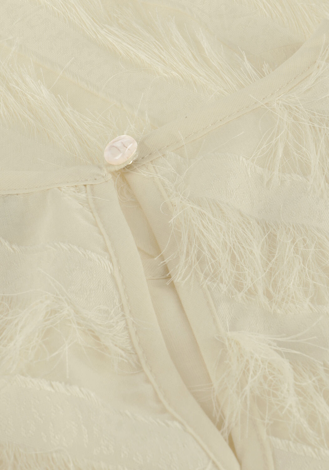 Creme LIKE FLO Blusen ELLA FLO FRINGES BLOUSE - large