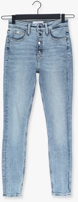 Blaue CALVIN KLEIN Skinny jeans HIGH RISE SUPER SKINNY ANKLE - large