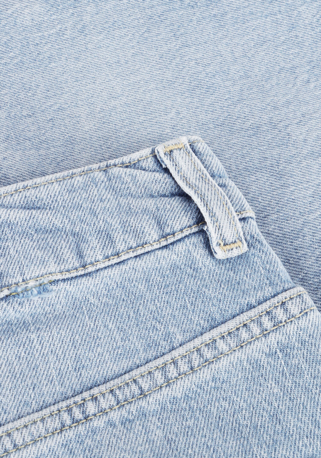 Hellblau OBJECT Minirock OBJELLEN HW SHORT DENIM SKIRT DIV - large