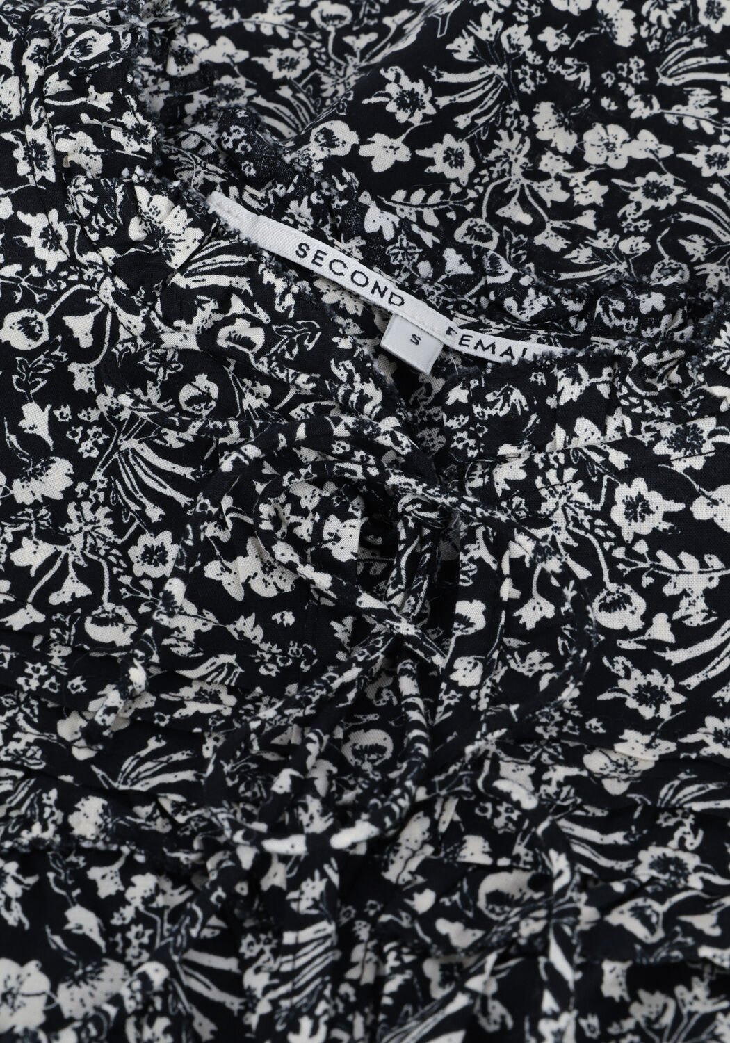 Schwarze SECOND FEMALE Blusen MIKKA BLOUSE - large