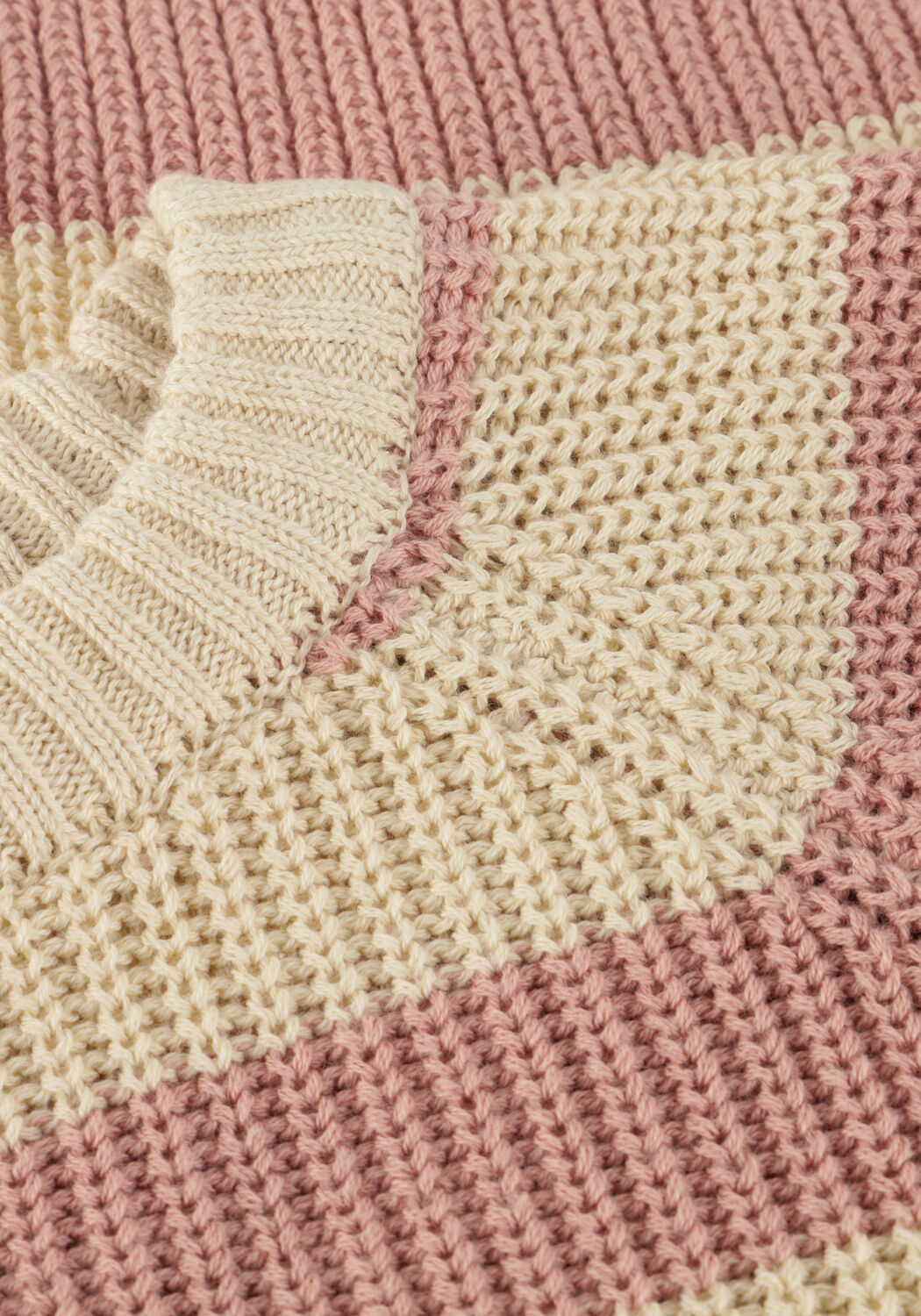 Hell-Pink LIL' ATELIER Pullover NMFEMLEN LS KNIT STRIPE LIL - large