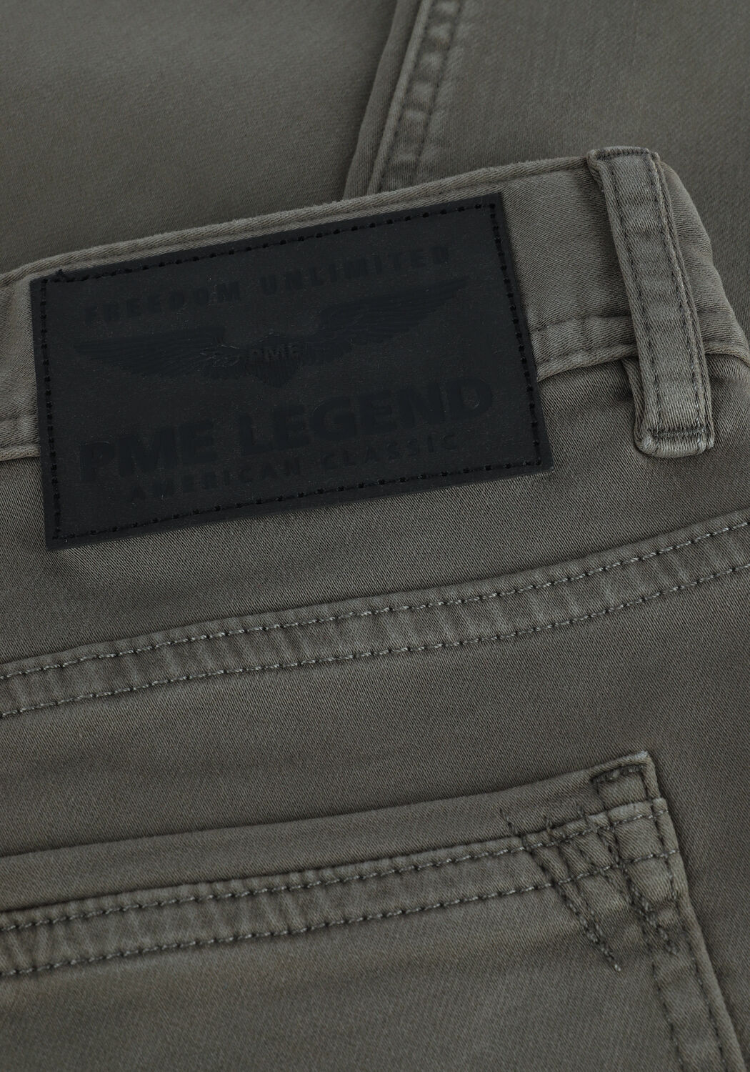 Graue PME LEGEND Slim fit jeans TAILWHEEL COLORED SWEAT - large