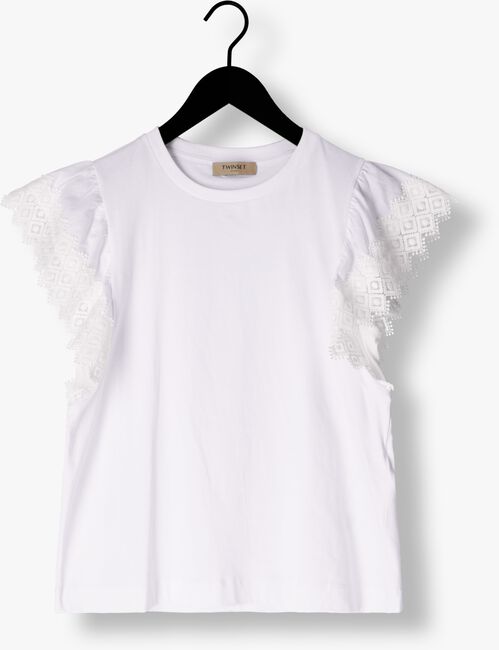Weiße TWINSET MILANO T-shirt KNITTED BLOUSE - large