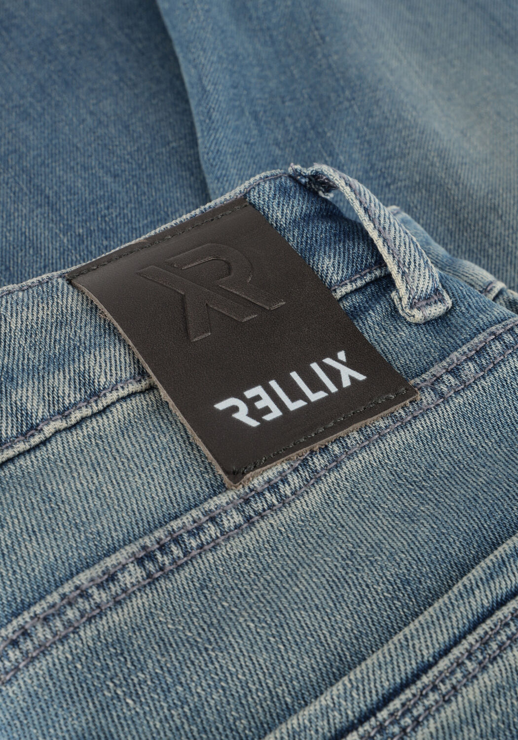 Blaue RELLIX Wide jeans JOEL STRAIGHT WIDE FIT - large
