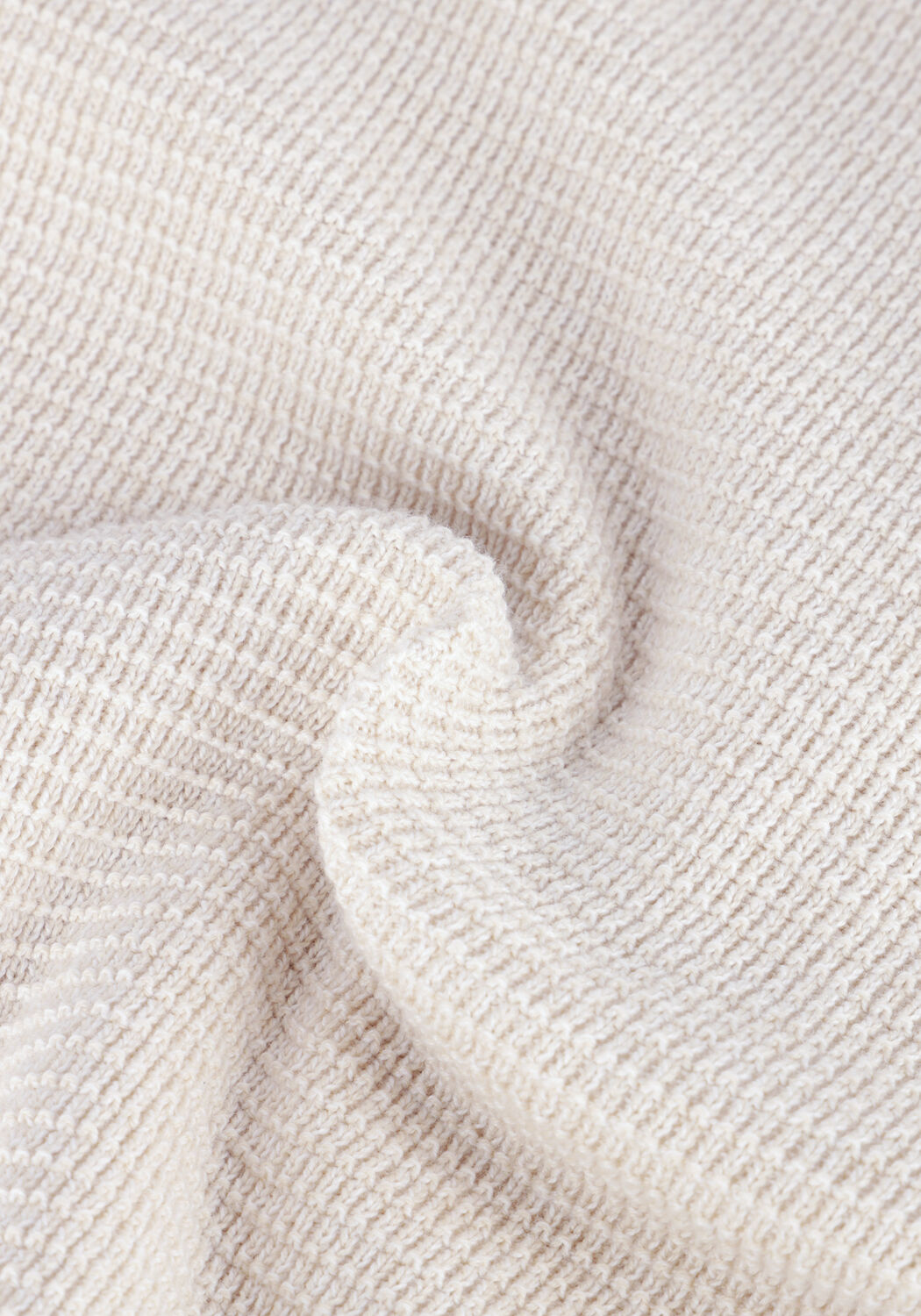 Beige SELECTED MEN Pullover ROCKS LS KNIT CREW NECK W NAW - large