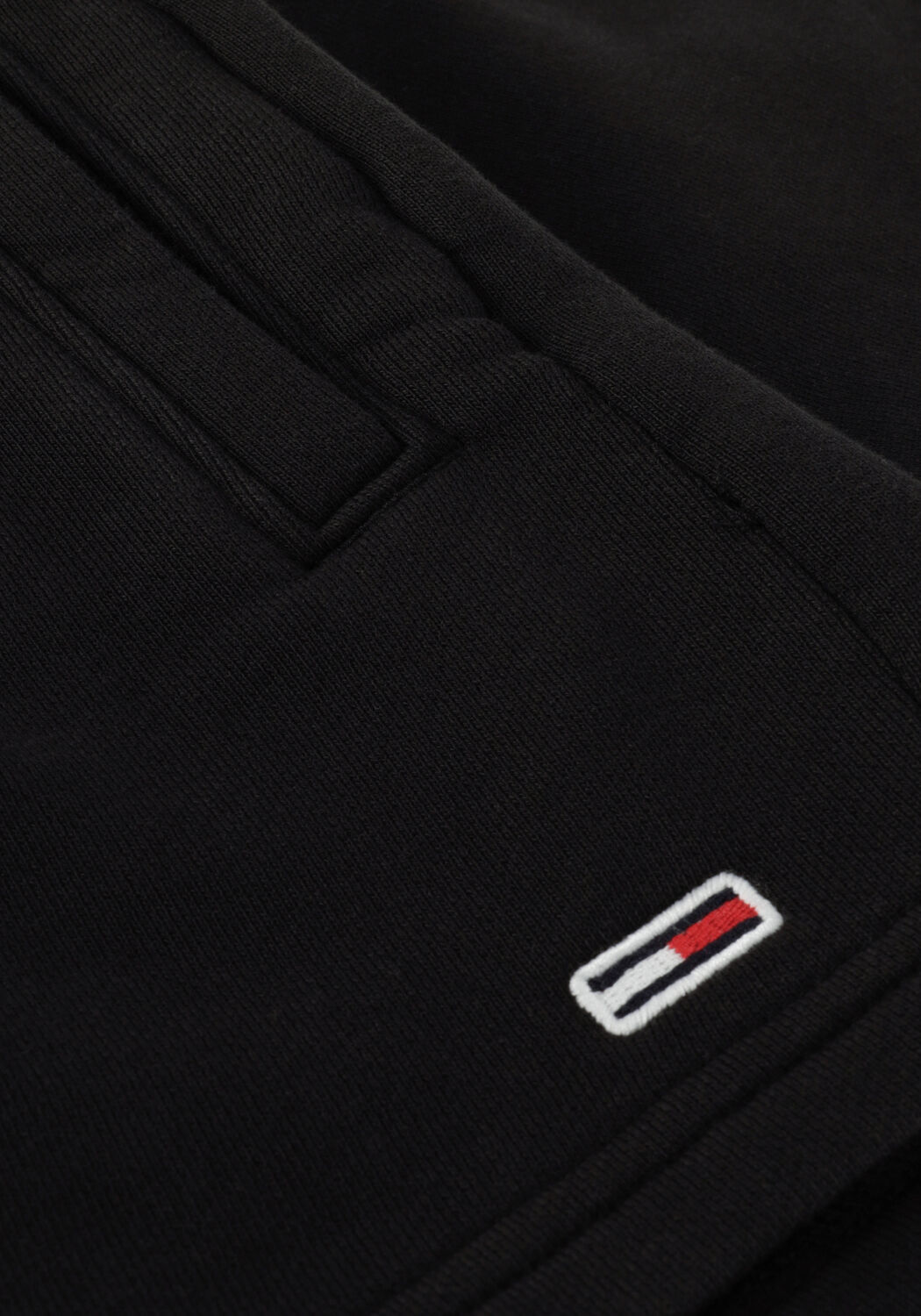 Schwarze TOMMY JEANS Hosen TJW TOMMY ESSENTIAL SHORT - large