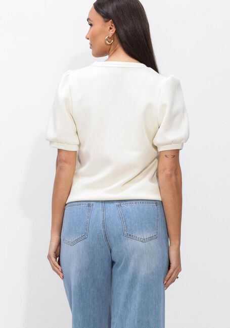 Nicht-gerade weiss OBJECT Top OBJANDREA S/S RE V-NECK TOP - large