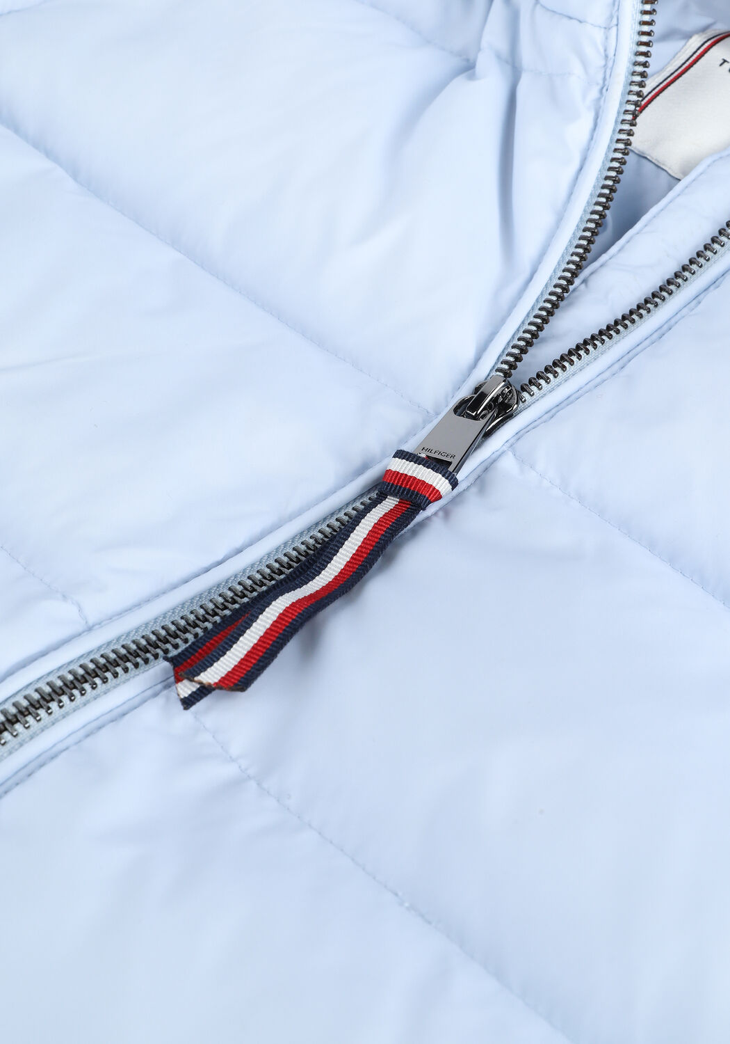 Hellblau TOMMY HILFIGER Wattierte Jack GLOBAL STRIPE HIP L DOWN JKT - large