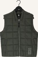 Grüne G-STAR RAW Bodywarmer MEEFIC SQR QUILTED VEST Grüne G-STAR RAW Bodywarmer MEEFIC SQR QUILTED VEST - medium