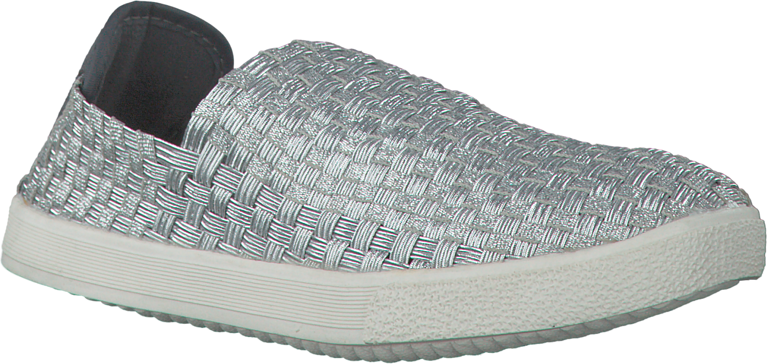 Silberne ROCK SPRING Slip on Sneaker WARHOL Omoda Silberne ROCK SPRING Slip on Sneaker WARHOL Omoda