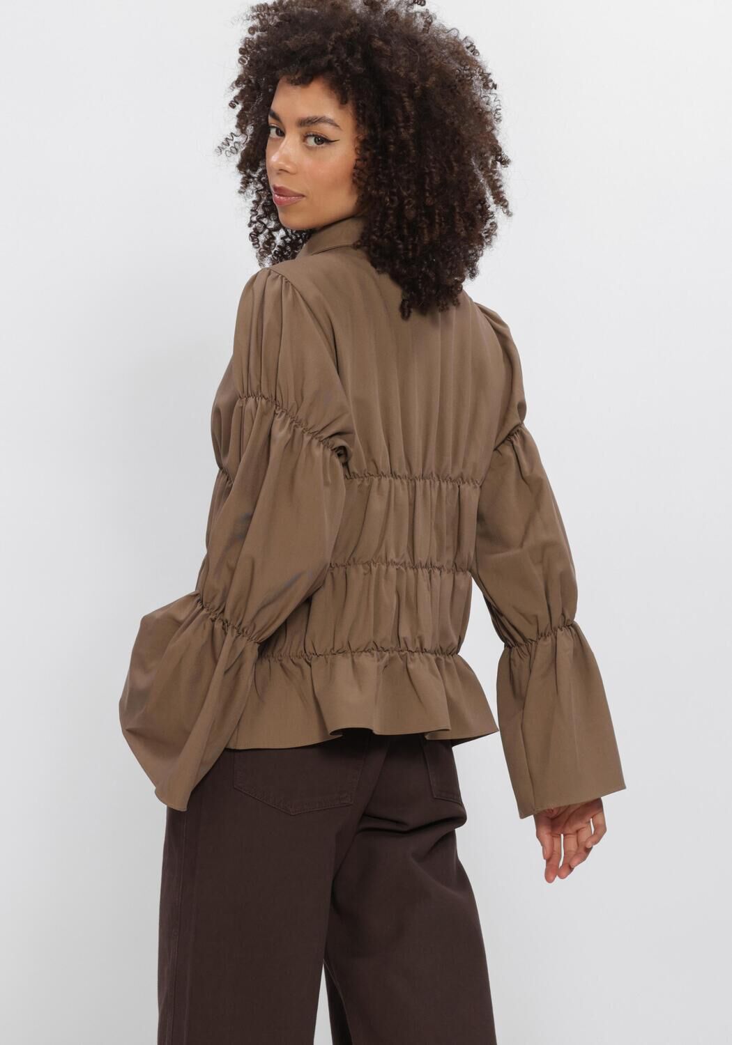 Braune HARPER & YVE Blusen SENNA-LS - large